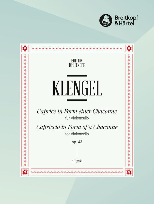 KLENGEL - Capriccio in Form of a Chaconne Op. 43