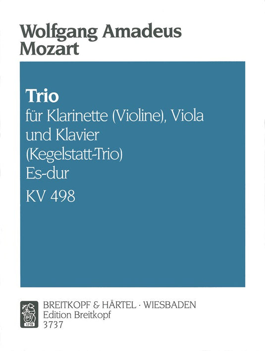 MOZART - Trio in Eb major K. 498