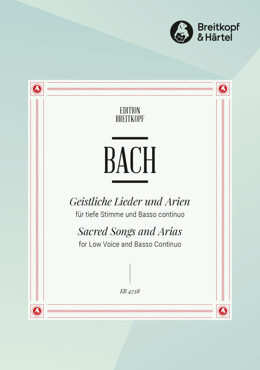 BACH - Sacred Songs and Arias