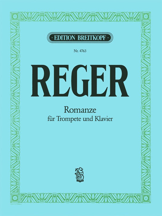 REGER - Romance in G major