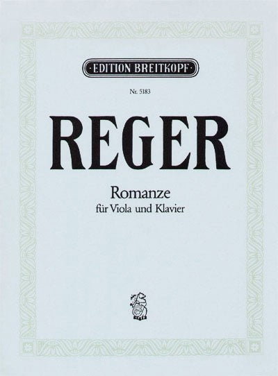 REGER - Romance in G major