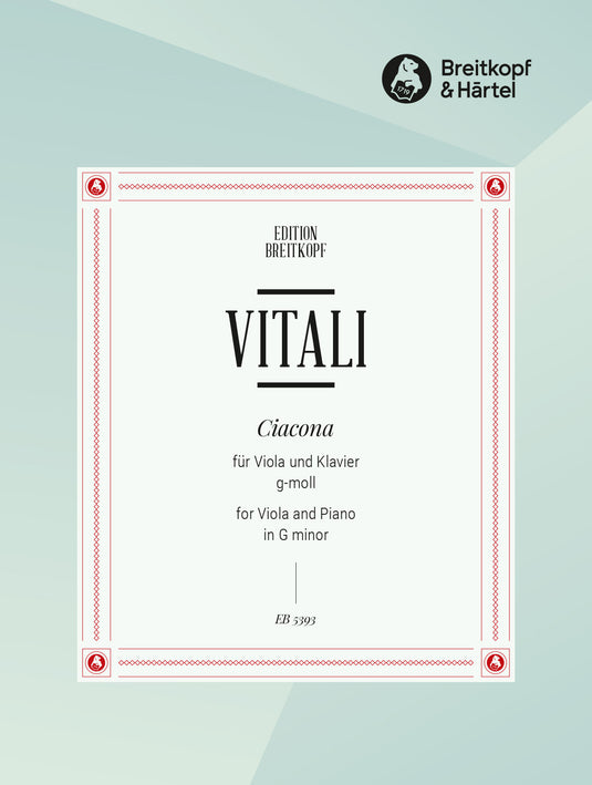 VITALI - Ciacona in G minor