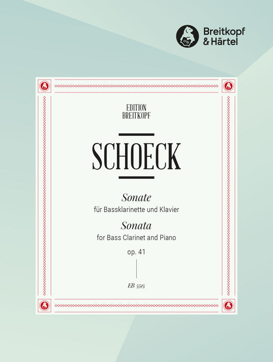 SCHOECK - Sonata Op. 41