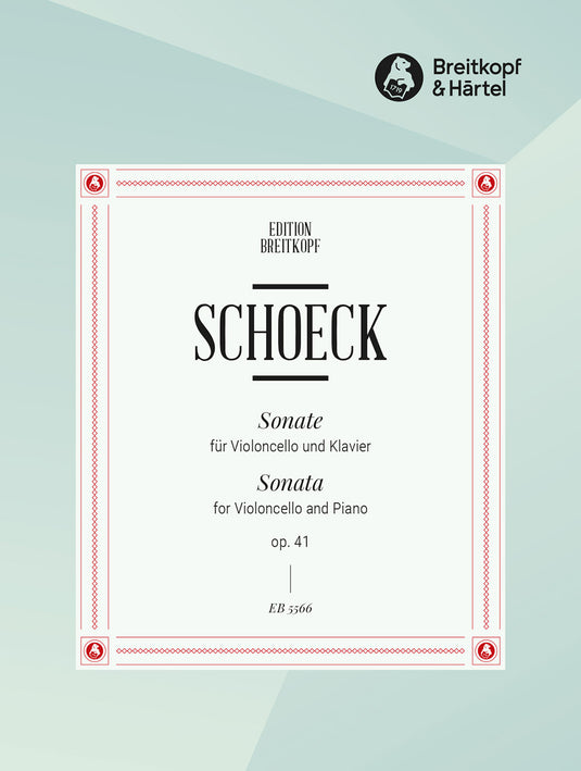 SCHOECK - Sonata Op. 41