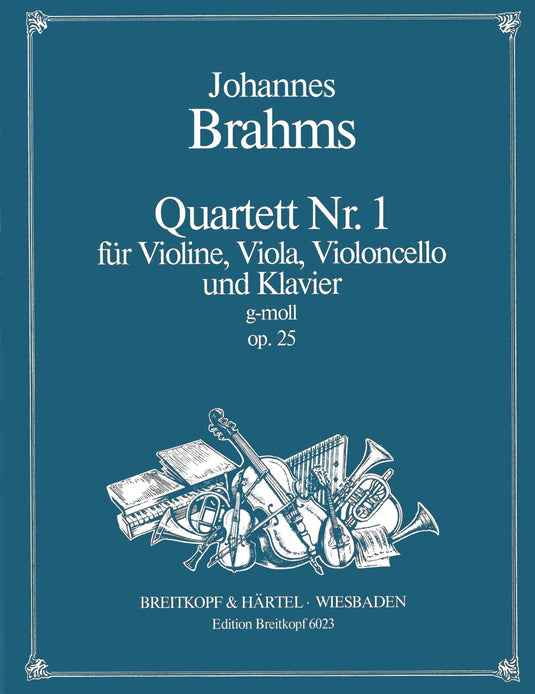 BRAHMS - Piano Quartet No. 1 in G minor Op. 25