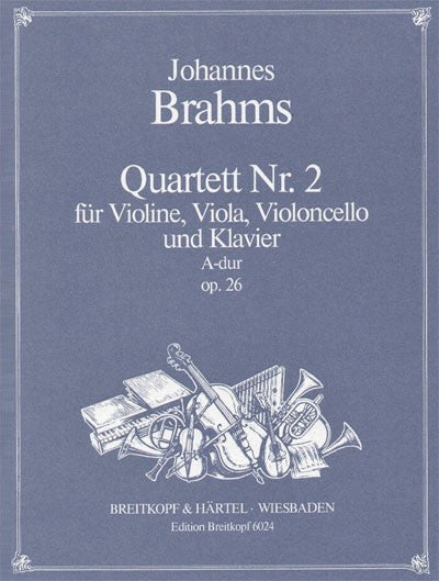 BRAHMS - Piano Quartet No. 2 in A major Op. 26