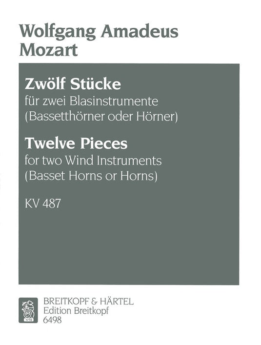 MOZART - 12 Duets K. 487 (496a)
