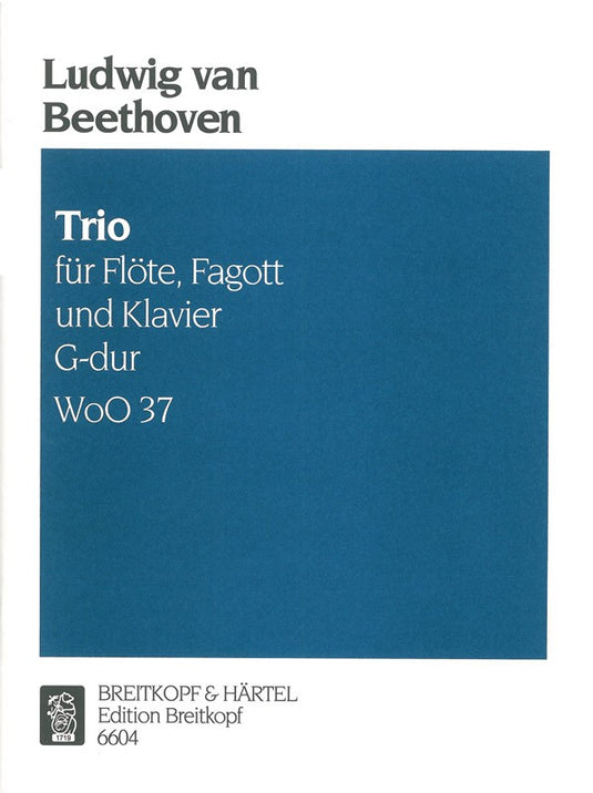 BEETHOVEN - Trio in G major WoO 37