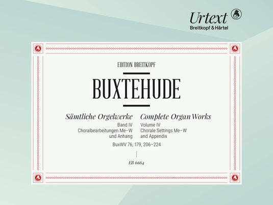 BUXTEHUDE - Complete Organ Works