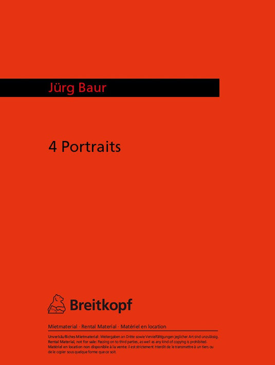 BAUR - 4 Portraits
