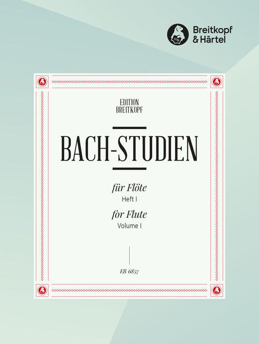 BRAUN - Bach-Studies for Flute