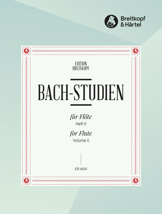 BRAUN - Bach-Studies for Flute