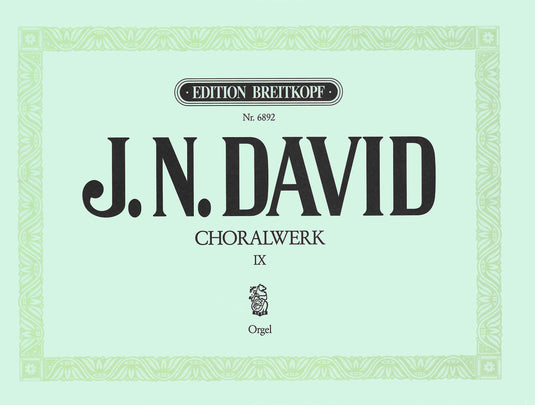 DAVID - Chorale Works