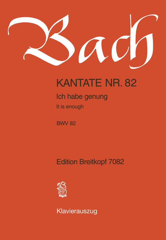 BACH - Cantata BWV 82 “It is enough”