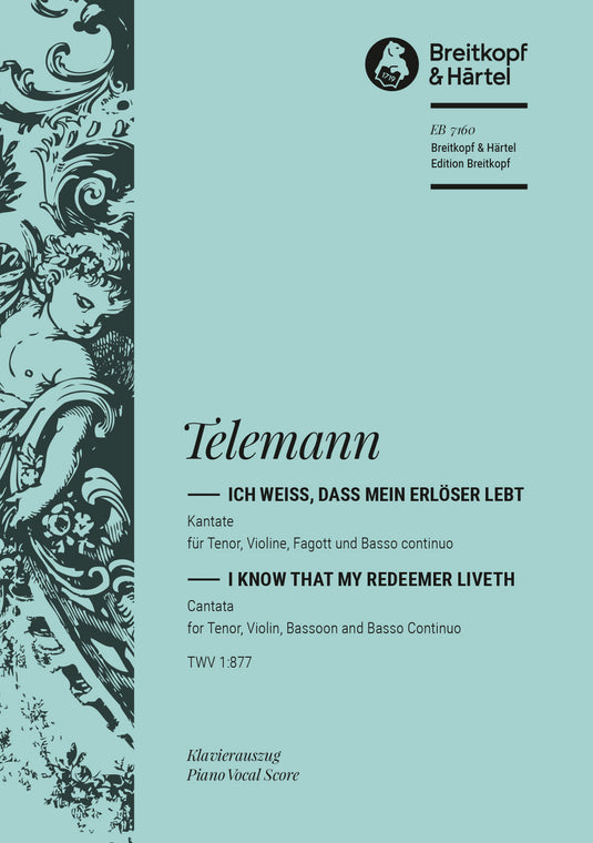 TELEMANN - “I know that my redeemer liveth” TWV 1:877