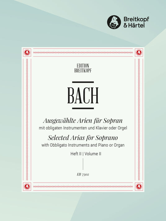BACH - Selected Arias for Soprano