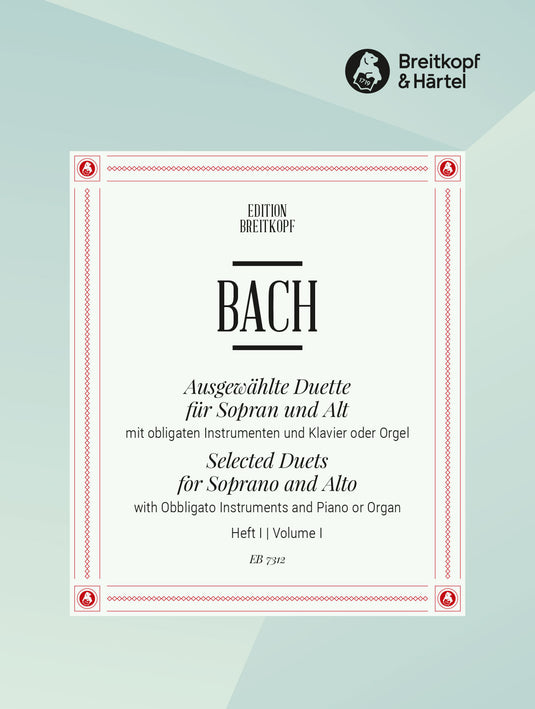 BACH - Selected Duets for Soprano and Alto