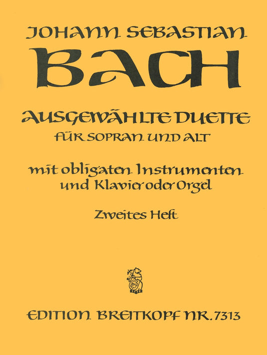 BACH - Selected Duets for Soprano and Alto