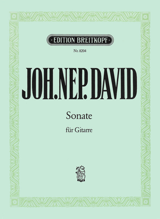 DAVID - Sonata Werk 31 No. 5
