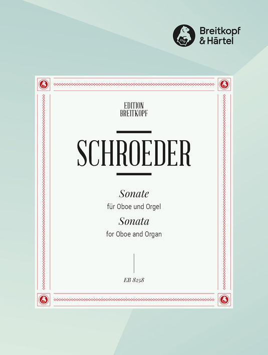 SCHROEDER - Sonata for Oboe and Organ