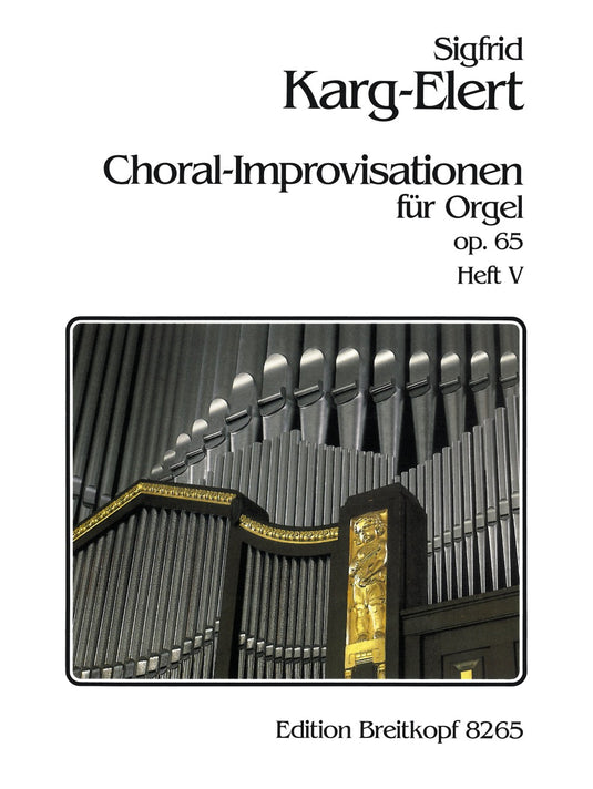 KARG-ELERT - 66 Chorale Improvisations Op. 65