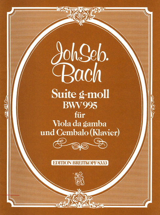 BACH - Suite in G minor BWV 995