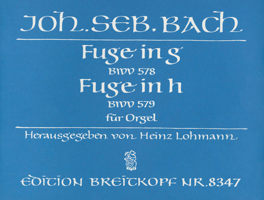 BACH - 2 Fugues in G major BWV 578 und B minor BWV 579