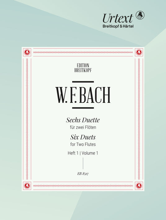 BACH WILHELM - 6 Duets