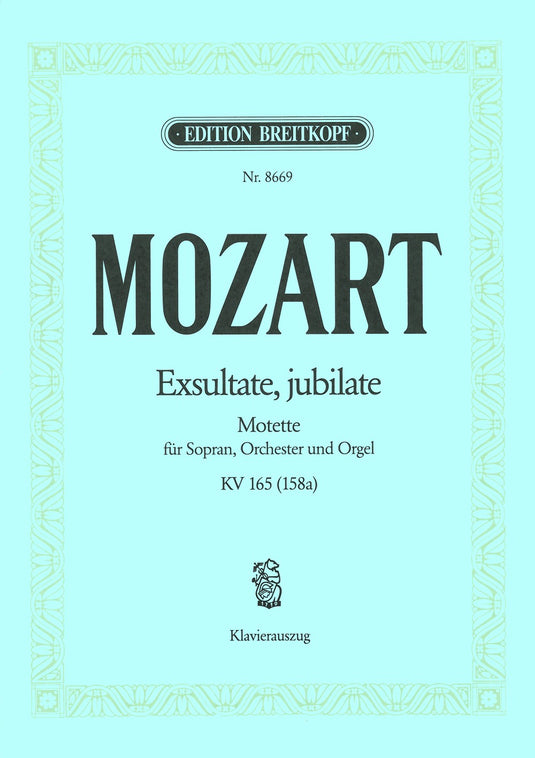 MOZART - Exsultate, jubilate K. 165 (158a)