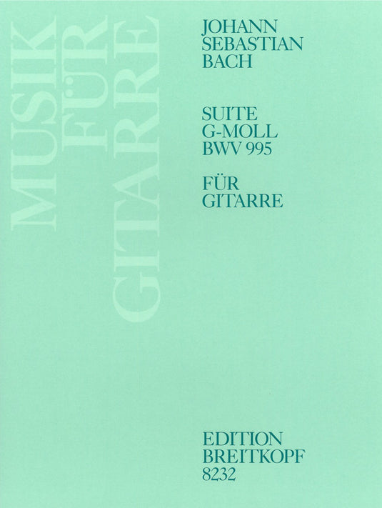 BACH - Suite in G minor BWV 995