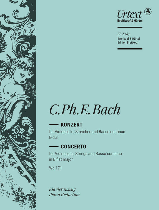 C.PH.BACH - Violoncello Concerto in B flat major Wq 171