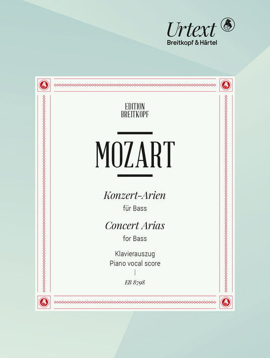 MOZART - Complete Concert Arias for Bass
