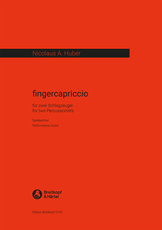 HUBER - fingercapriccio