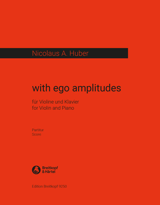 HUBER - with ego amplitudes