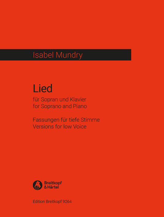 MUNDRY - Lied