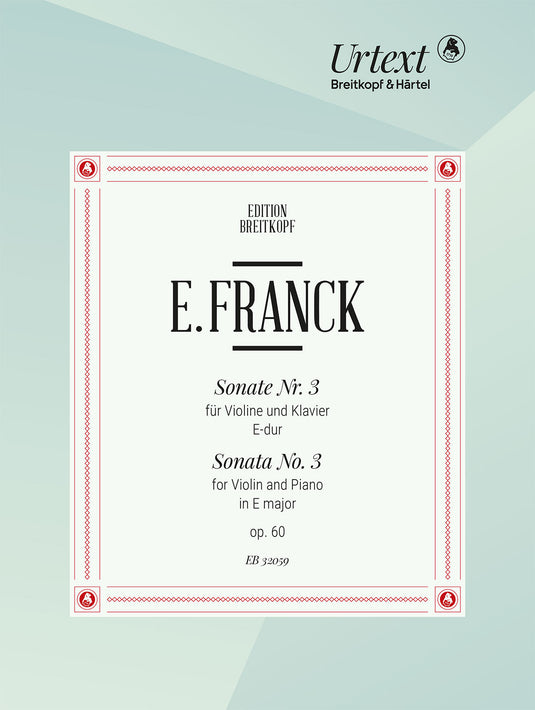 FRANCK - Violin Sonatas