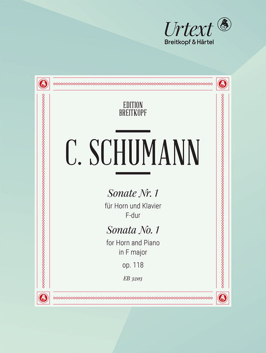 SCHUMANN CAMILLO - Horn Sonatas