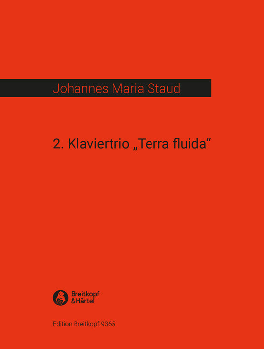 STAUD - 2nd Piano Trio “Terra fluida”