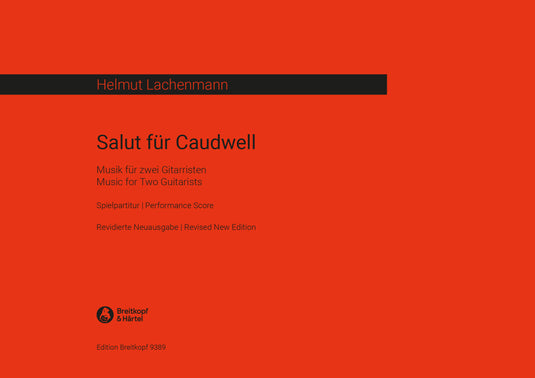 LACHENMANN - Salut für Caudwell