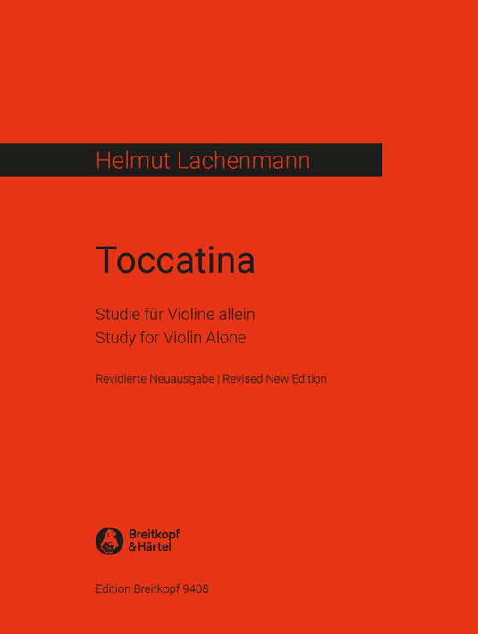 LACHENMANN - Toccatina