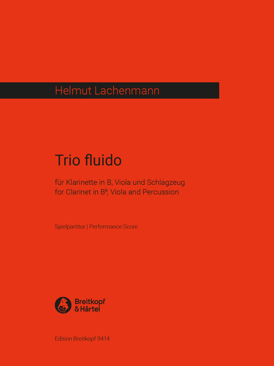 LACHENMANN - Trio fluido