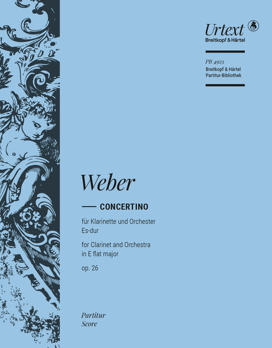 WEBER - Concertino in E flat major Op. 26