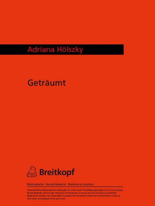 HOLSZKY - Getraeumt