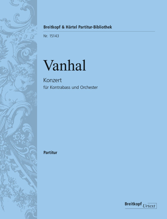 VANHAL - Double Bass Concerto