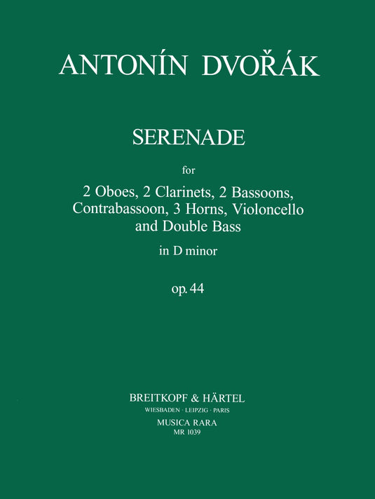 DVORAK - Serenade in D minor Op. 44