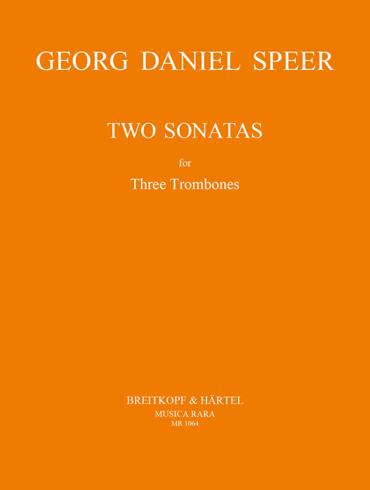 SPEER - 2 Sonatas