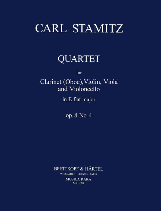 STAMITZ - Quartet in E flat major Op. 8/4