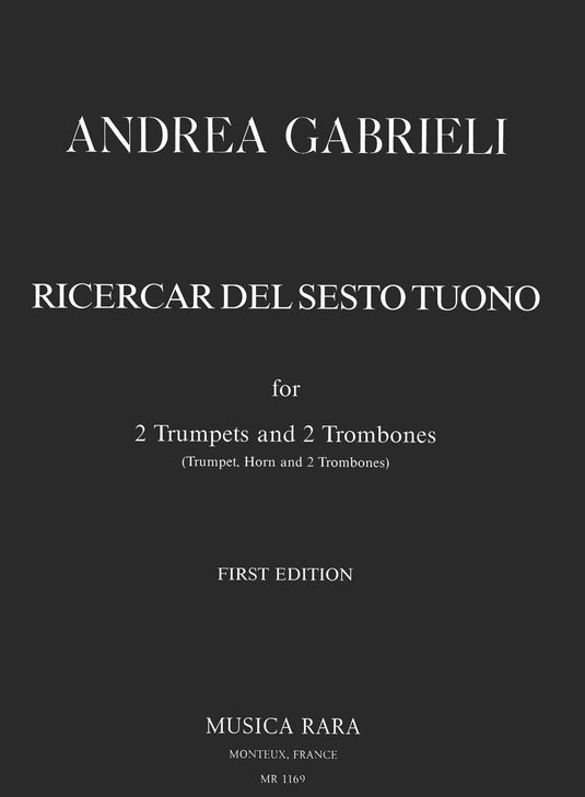 GABRIELI - Ricercar del sesto tuono