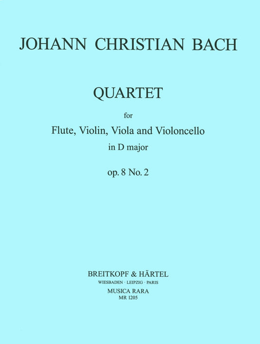 BACH - Quartet in D major Op. 8 No. 2
