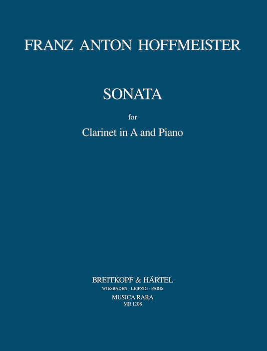 HOFFMEISTER - Sonata in A